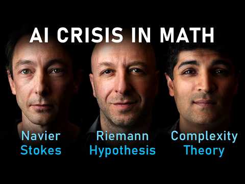 Lex Fridman 节目封面:AI Crisis in Math